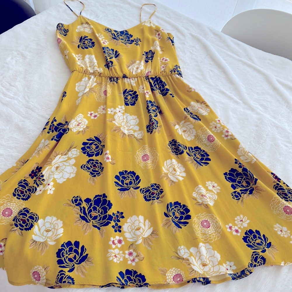 Zara floral summer dress size small